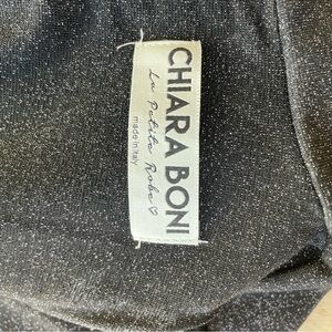 Chiara Boni Midnight Black Dress